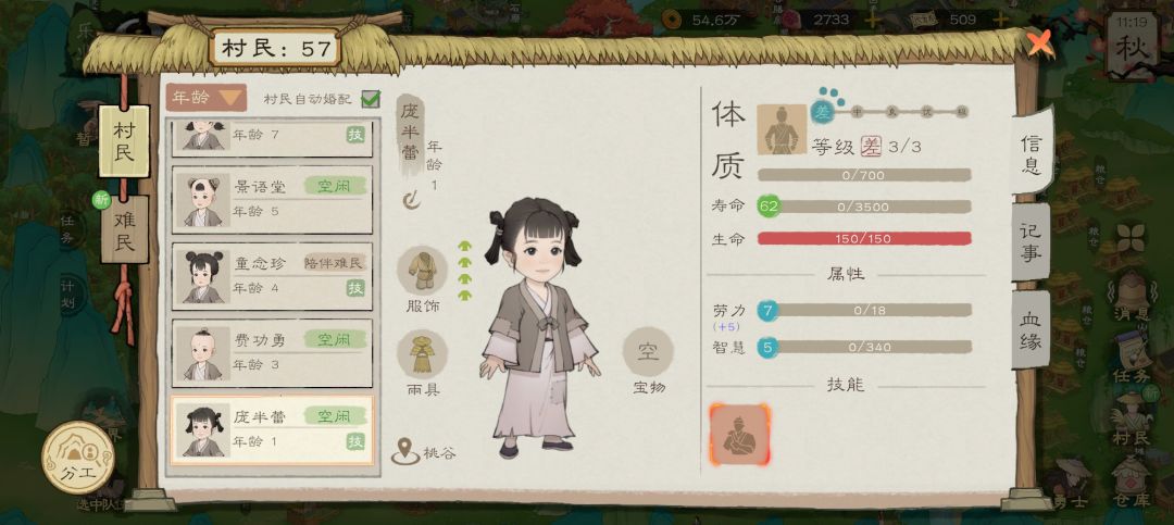 高级技能只生闺女 1