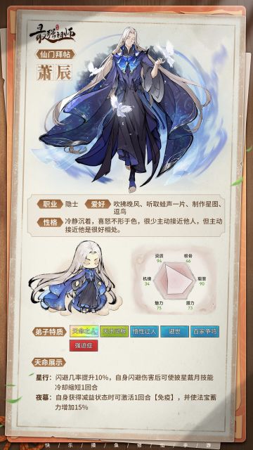 仙门拜帖|全能大师萧辰——手握星辰，世间如他有几人~