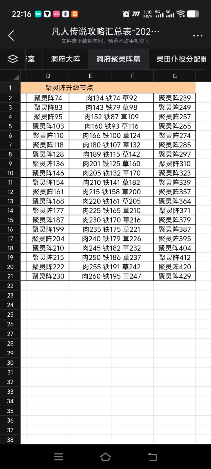聚灵阵出bug了截图