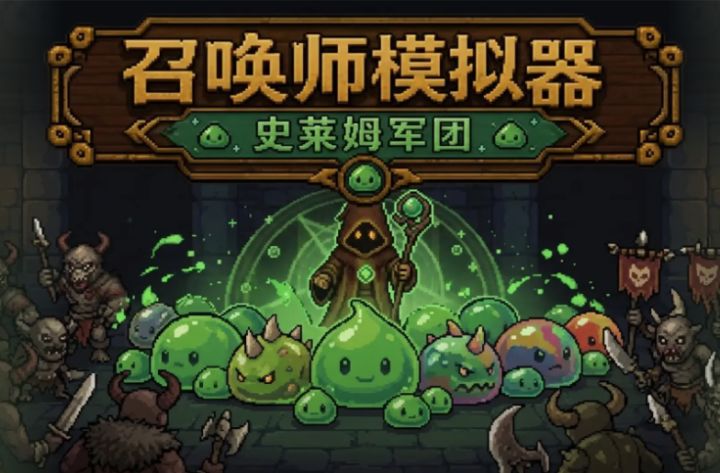 召唤一堆史莱姆战斗❗️还能收集风格各异的史莱姆🔥截图