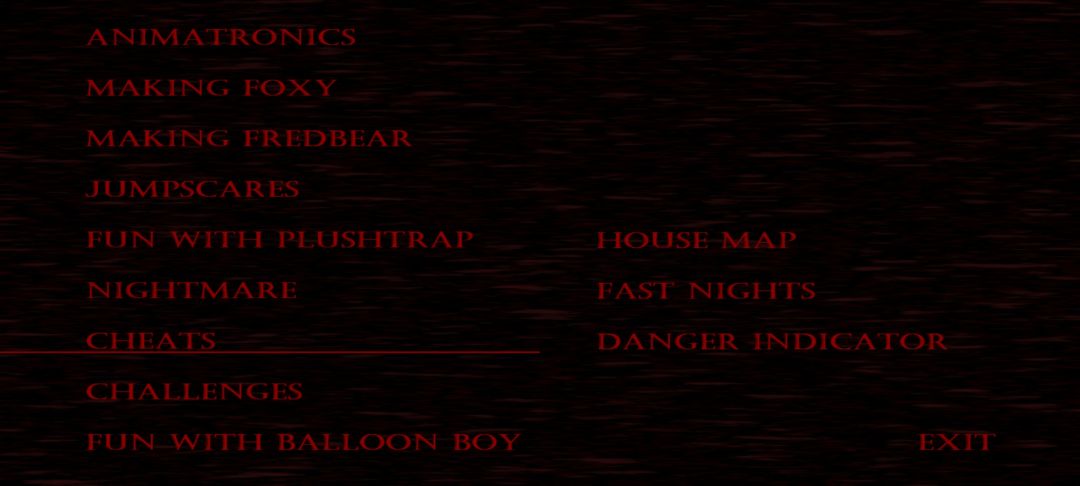 Fnaf4额外内容一览 1