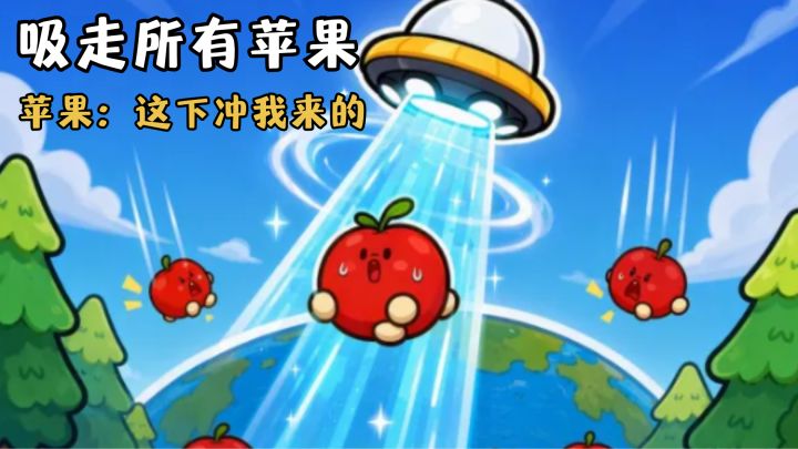 🍎苹果:坏了坏了!这下好了!冲我来的?!截图