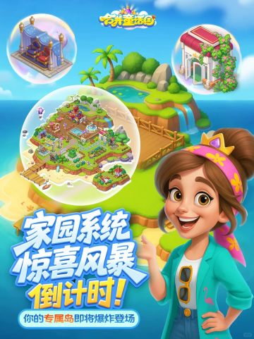 家园系统惊喜倒计时✨ 你的专属岛即将登场