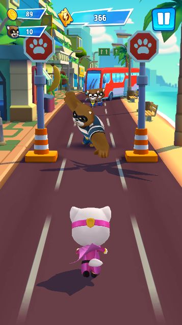 《汤姆猫英雄跑酷》击败浣熊的奖励有什么呢