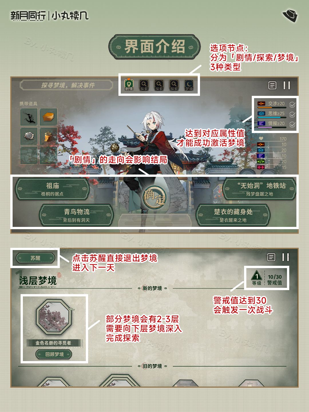『梧桐巡梦』全结局收录攻略丨新月同行 2
