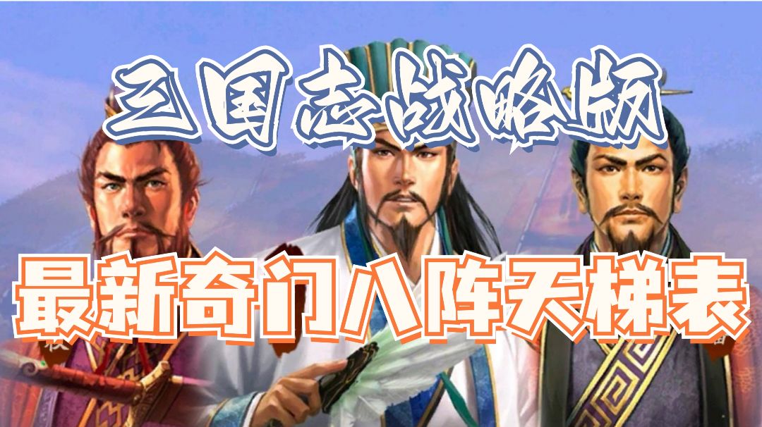 三国志战略版✨奇门八阵天梯表✨截图