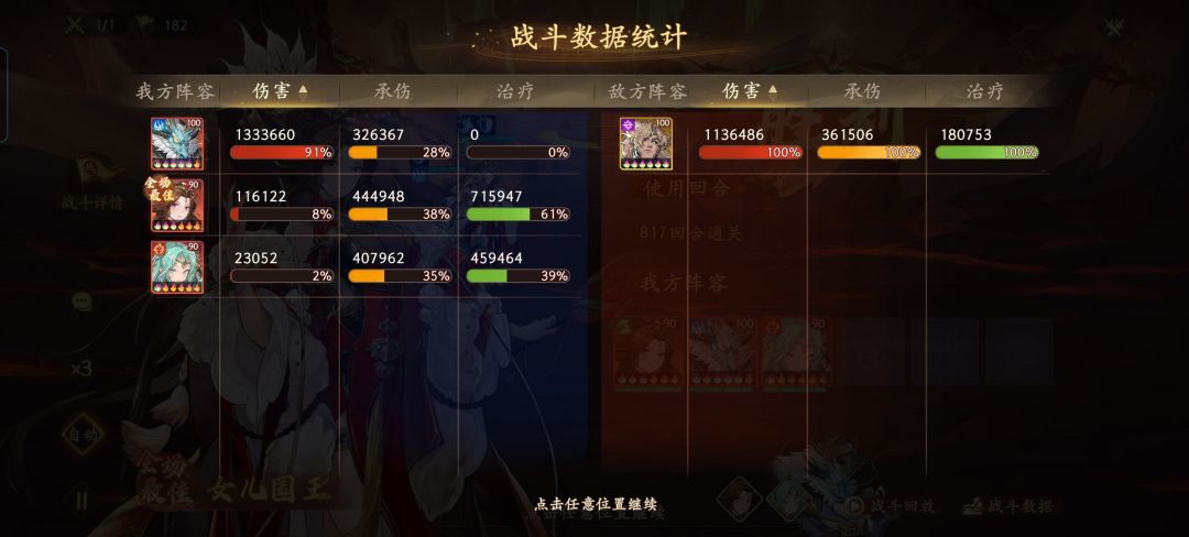 东海龙王带妹,不到900回合速通牛魔王 3