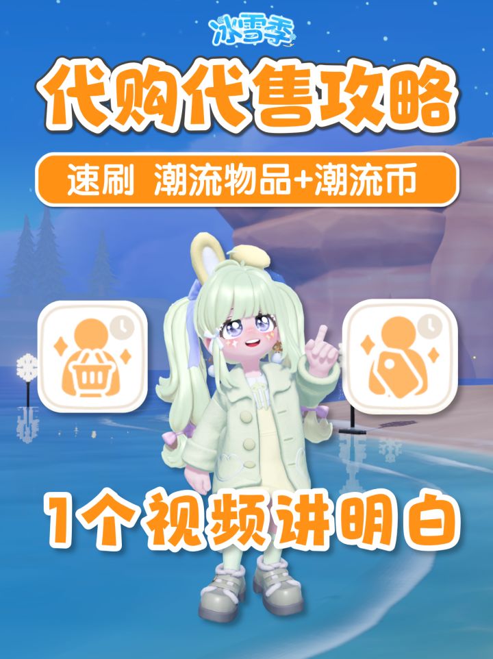 代购代售玩法 潮流物品+潮流代币速刷攻略截图