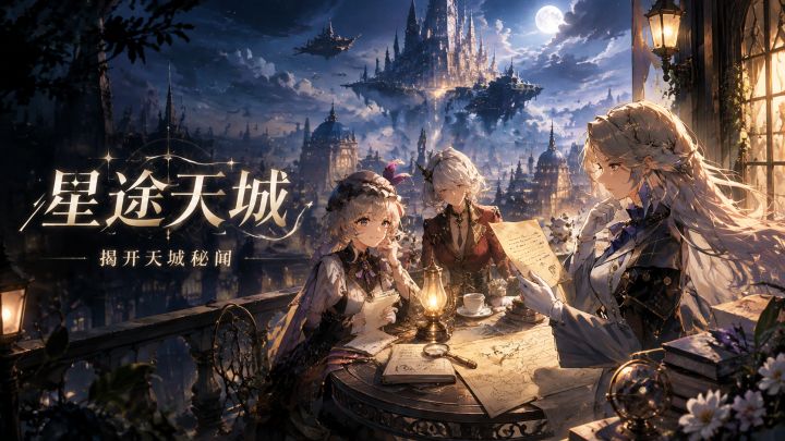 飞艇启航,星灵集结!《星途天城》开启奇幻冒险截图