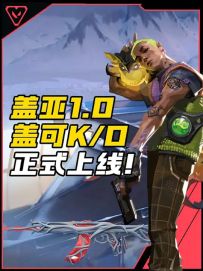 新英雄盖可、K/O、盖亚1.0套装已上线正式服！