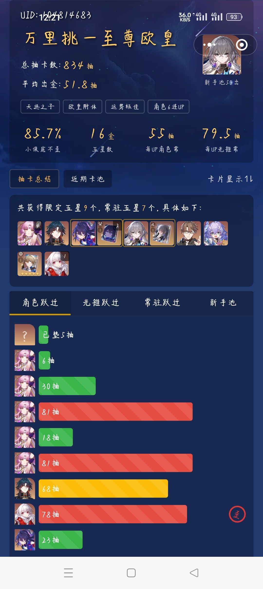 我的星铁等级 3