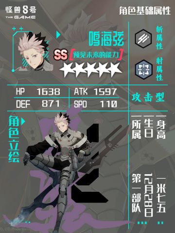 鸣海弦 | 角色培养配队攻略