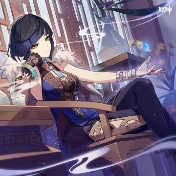 夜兰生日快乐｜若是实在选不出——不如就交由它来决定？