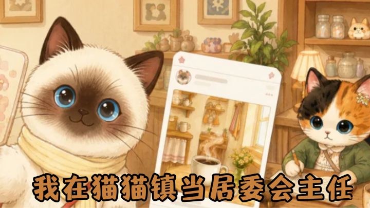 这一世不卷了！我要去猫猫镇当居委会主任!截图