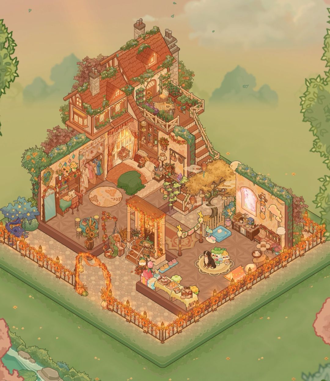森林里的温馨小屋 1