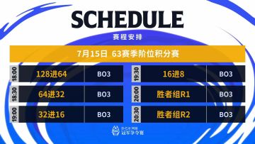 SNC2023 第63赛季阶位积分赛 Day1 赛事预告
今日18:00起，将进行128进8的比拼，敬请期待选手们的精彩表现吧！
官方直播间：https://live.bilibili.com/37124
二台直播间：https://live.bilibili.com/24394856#影之诗#SNC2023
