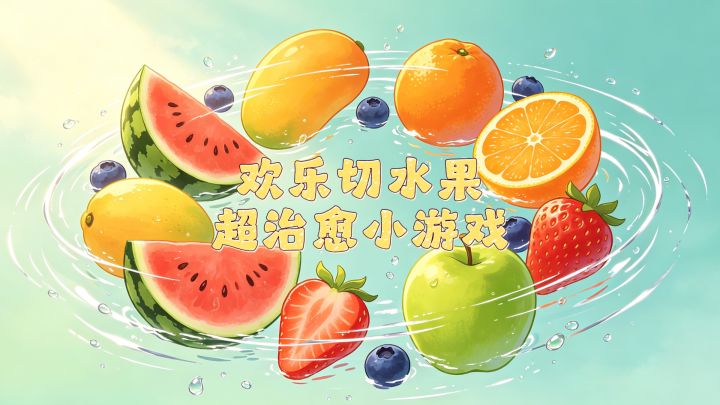 摸鱼就玩它！切水果也能这么解压！截图