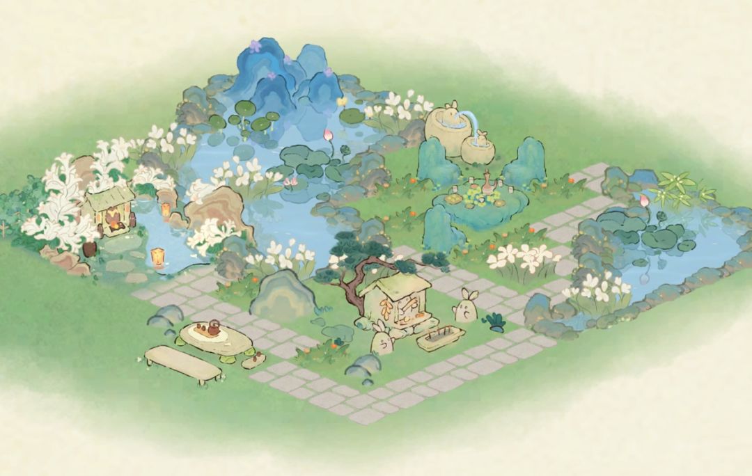 桃源|节气建筑 沁玉簪瑶小景 2