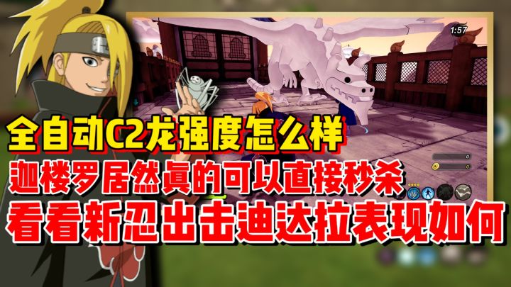 【全网最细】全自动C2龙压制战场！迦楼罗一招秒杀一切！截图