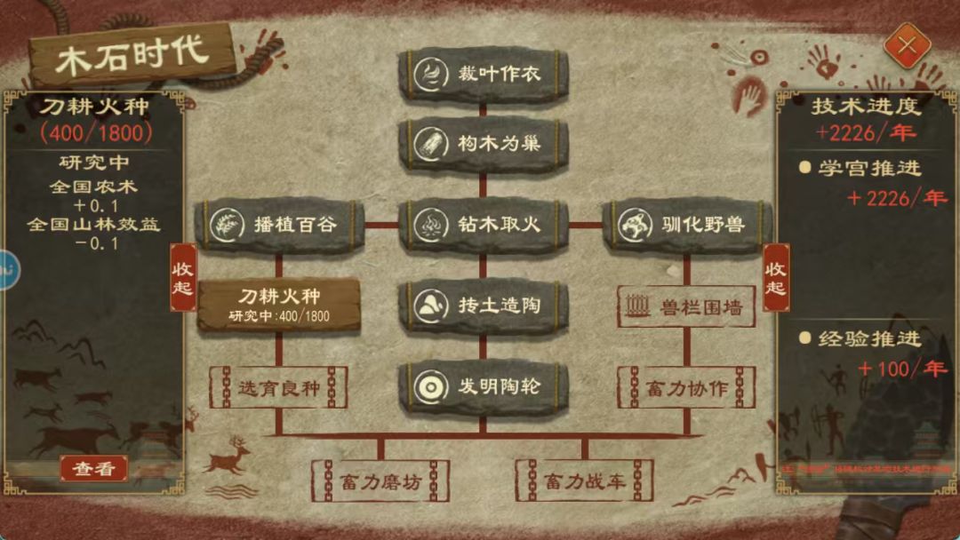 阶段进阶条件截图