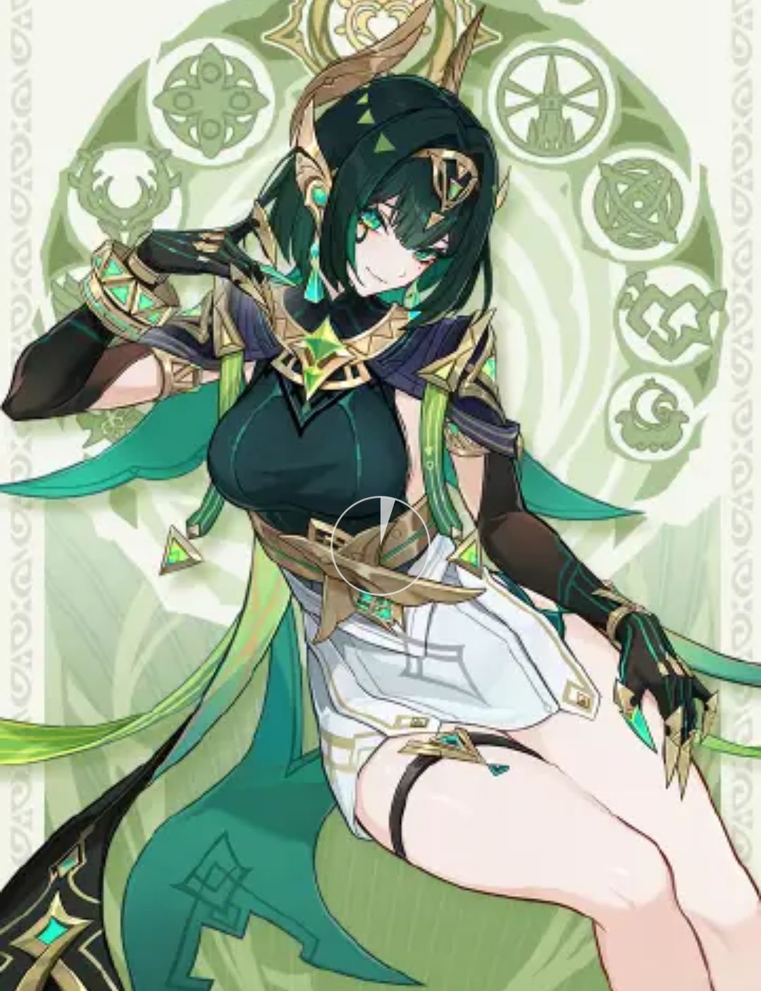 原神新角色奈芙尔立绘曝光! 1