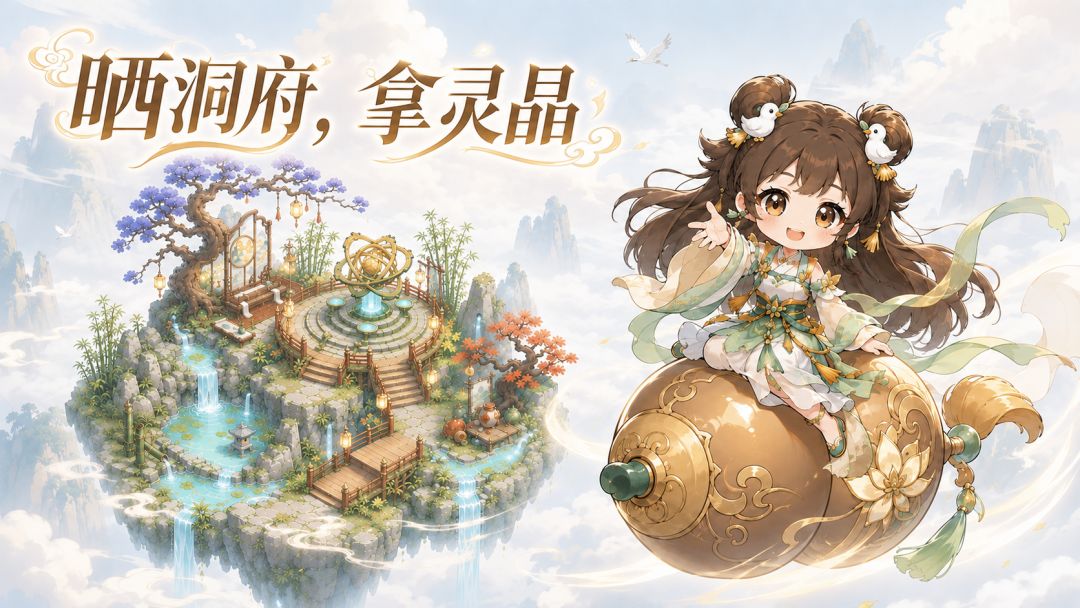 【晒洞府拿灵晶】开门!让我看看你家 1