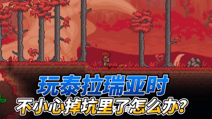 玩泰拉瑞亚时不小心掉坑里了怎么办?截图