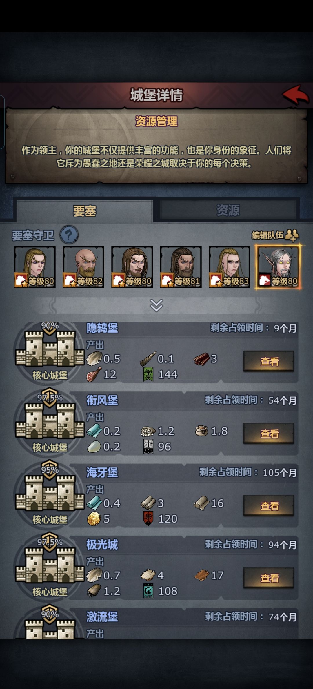 第一个专门守堡人 4