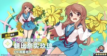 【角色档案】SOS团的吉祥物「朝比奈实玖琉」（CV：后藤邑子）