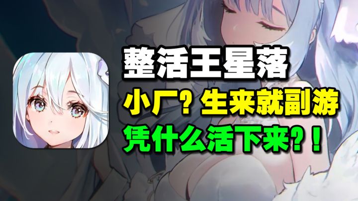 二游梗王《星落》小厂定位?生来就副游,凭什么活下来?!截图