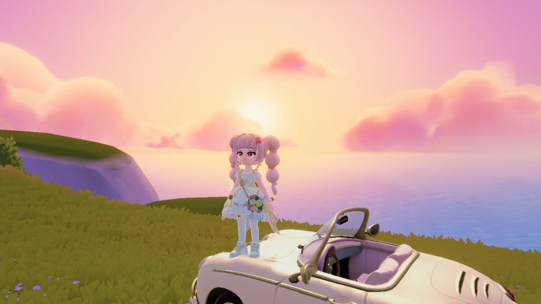 心动小镇里看夕阳 1