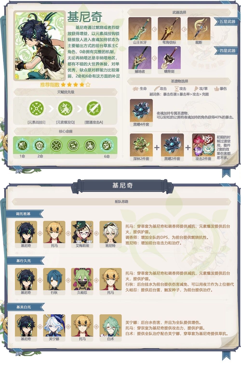 【V5.0攻略】大世界的神 基尼奇要不要抽? 2