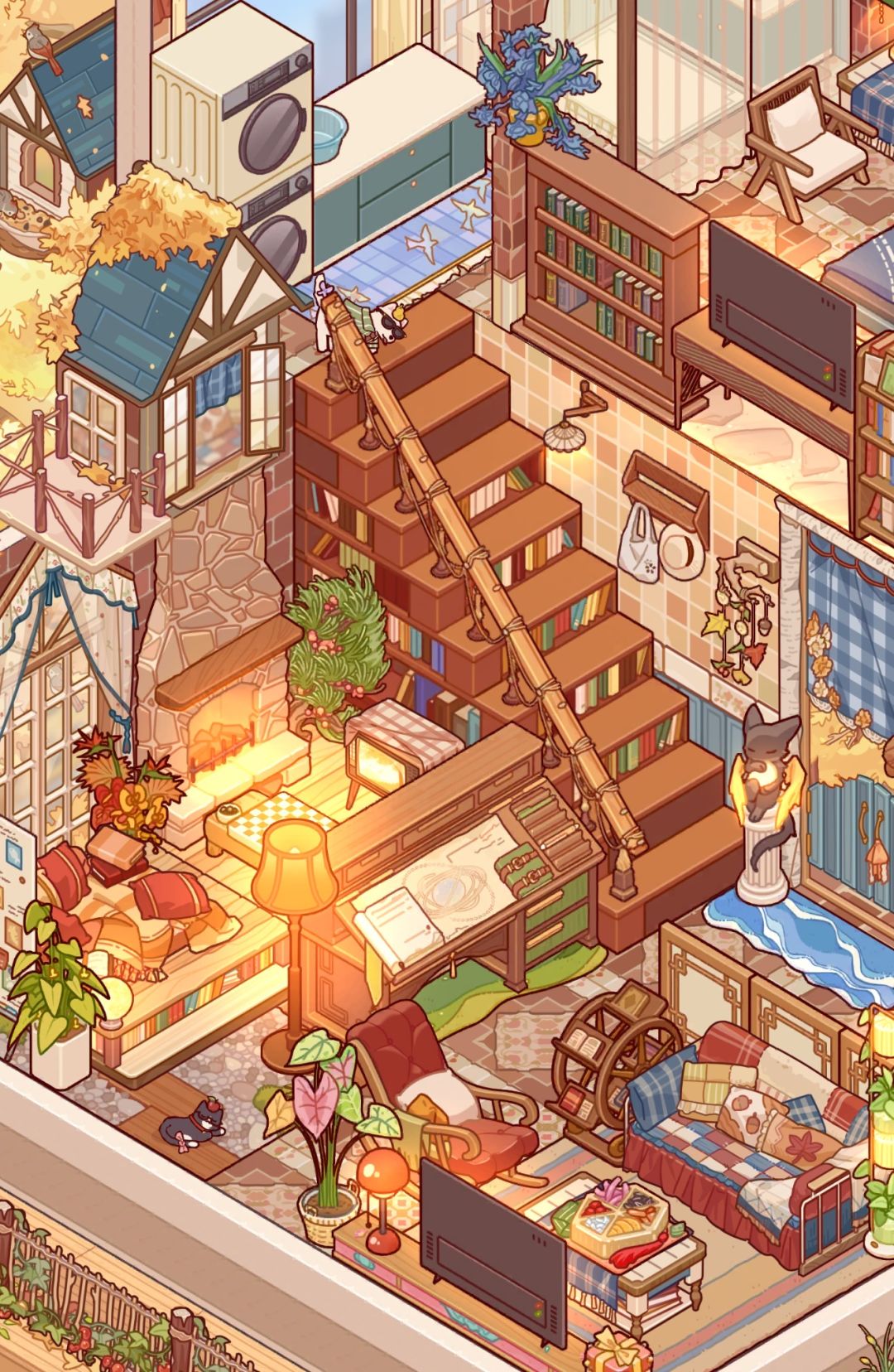 格纹橡舍Loft 3