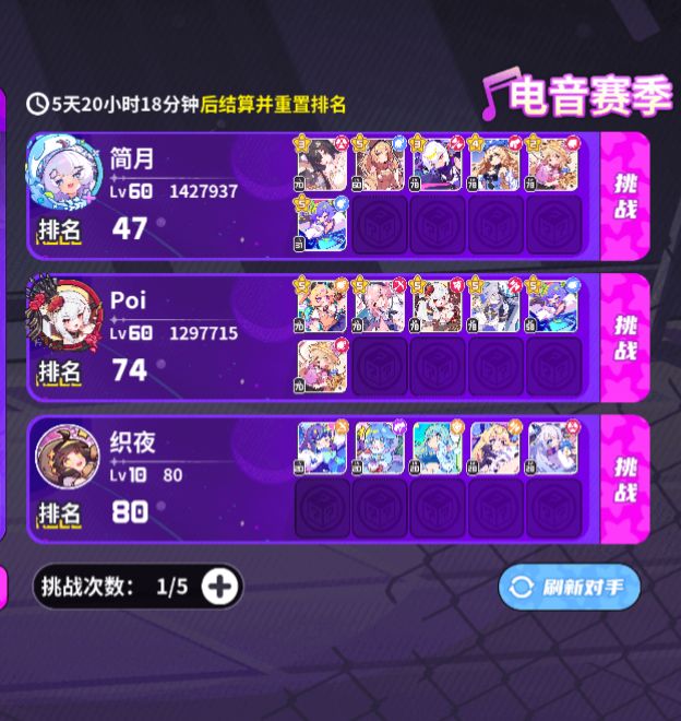 没人打竞技场吗?截图