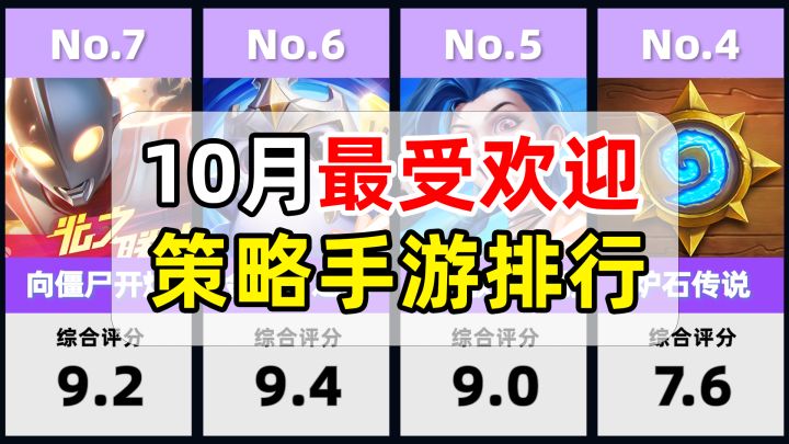 10月最受欢迎策略手游排行截图