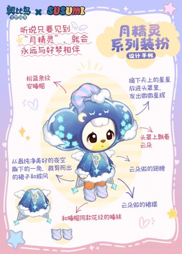 [奥比岛]设计师手帐丨奥比岛xSUSUMI联动时装设计理念[奥比岛]