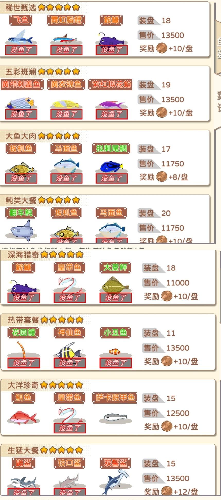 最新烤鱼套餐全图鉴「共41种」 1