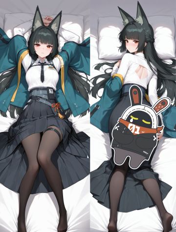 雅小姐的等身抱枕 🦊