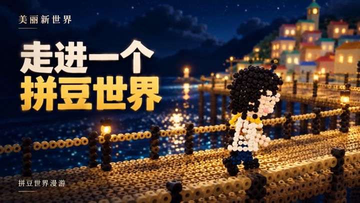 走进一个能回应你的拼豆世界|《美丽新世界》截图