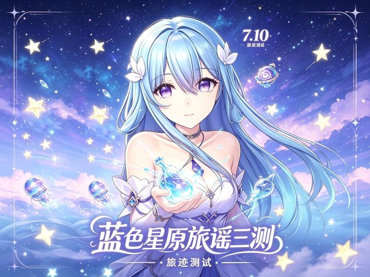 蓝色星原 7.10 开启三测，抓奇波当免费打工人！截图