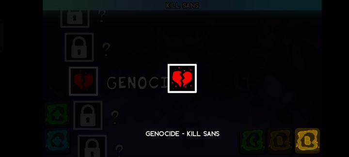 孩子们依旧给Sans炸鱼截图