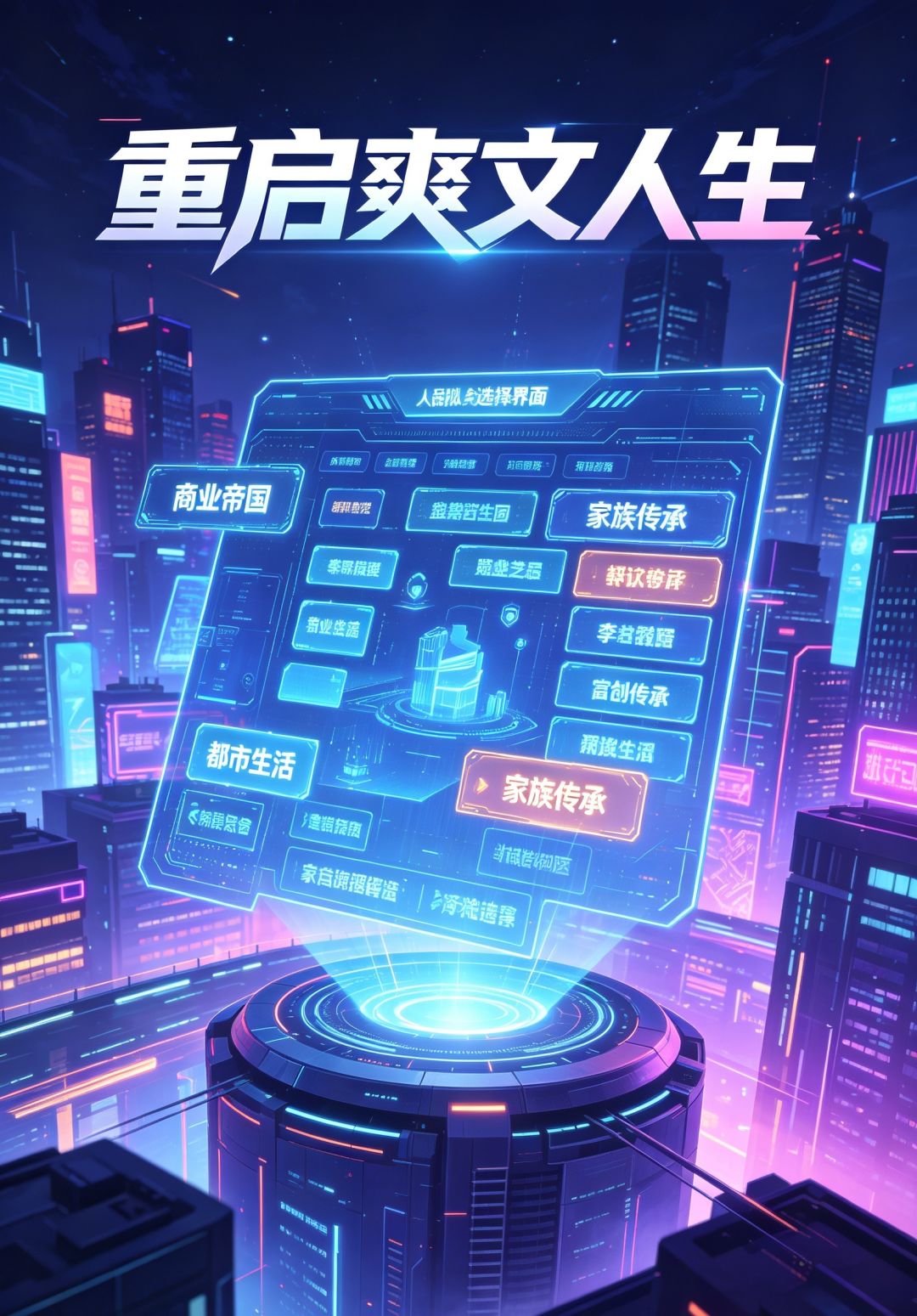 新作 重启你的爽文人生 正式上线游玩 4