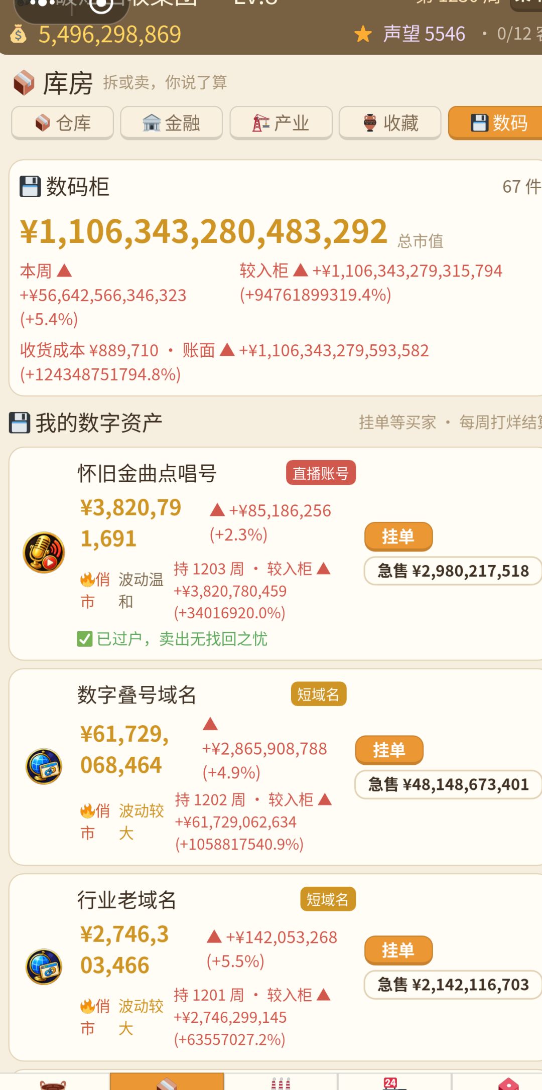 资产一千万亿，宣告毕业 3