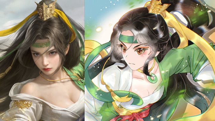 【三国谋定天下|同人】画了关银屏✨截图