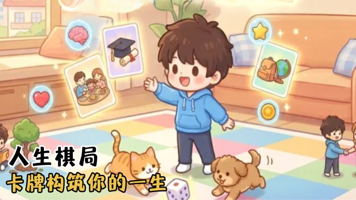 把人生做成卡牌棋盘?你能活出什么样的人生!截图