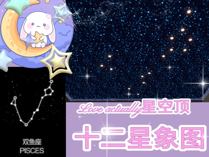 星空顶制作十二星座星象图截图