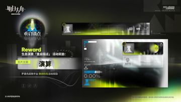 明日方舟全新活动奖励名片「演算」上线 解锁专属叙事文案