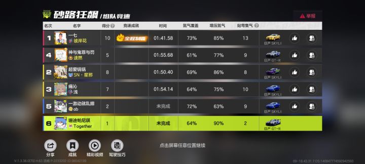 这个赛季的排位完全打不过，才车神段位就遇到了S图快红标的人了，一点游戏体验都没有，而且还把赛季模式搞得这么难受都不能选A级赛事，作为刚开服就玩的玩家想要退游了截图