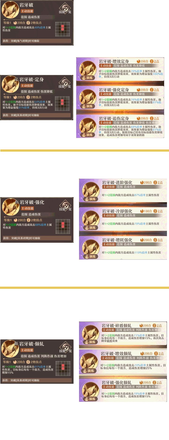 技能图鉴——水符土符截图