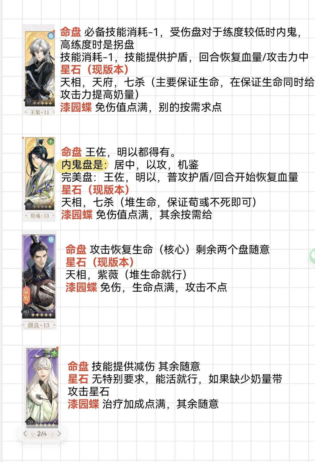 如鸢现版本值得培养角色 2